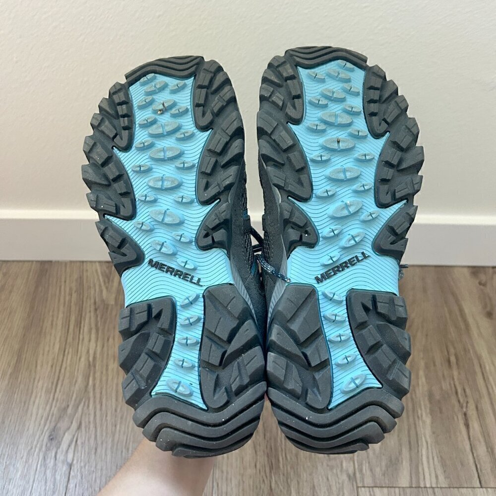 Merrell Women's Oakcreek Hiking Shoes in Paloma Gray Blue Size 9 - Picture 9 of 9